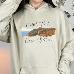 Cabot Trail Hoodie Cape Breton Nova Scotia Sweatshirt Cabot Trail Souvenir Sweater Cape Breton Capers Tshirt Nova Scotia Strong Shirt