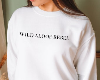 Wild Aloof Rebel Sudadera Schitt&#39;s Creek Sudadera David Rose Sudadera para Schitt&#39;s Creek Fan Gift para Schitt&#39;s Creek Lover Shirt