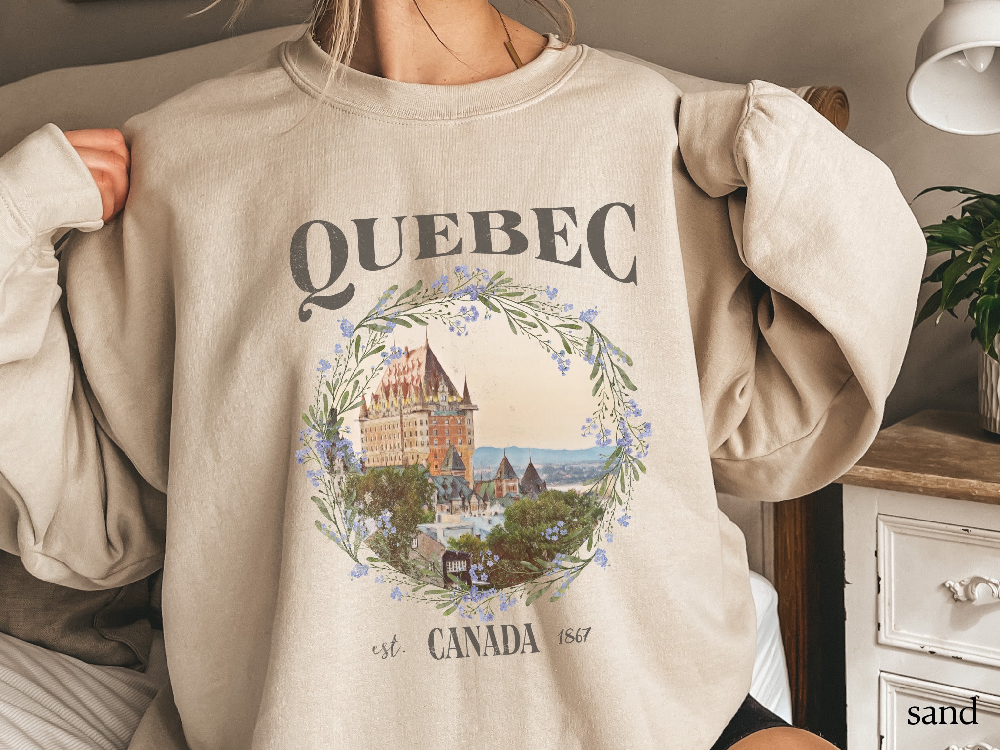 Quebec Sweatshirt Etsy