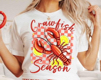 Crawfish Season Preppy PNG, Crawfish Png, Crawfish Preppy png, Preppy png, Crawfish Sublimation design, Crawfish png files