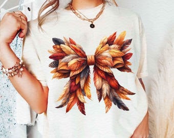 Thanksgiving Coquette Bow PNG, Retro Turkey Thanksgiving Bow Png, Fall Shirt Png, Thankful Png, Autumn Sublimation Design, Turkey png