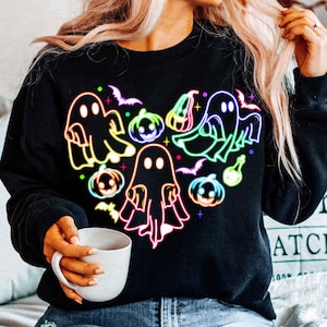 Coquette Halloween Neon Png, Halloween Ghost Pink Neon png, Halloween Mama Png, Spooky Season Png, Social Club Png, Girly Coquette Bow Png