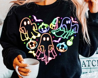 Coquette Halloween Neon Png, Halloween Ghost Pink Neon png, Halloween Mama Png, Spooky Season Png, Social Club Png, Girly Coquette Bow Png