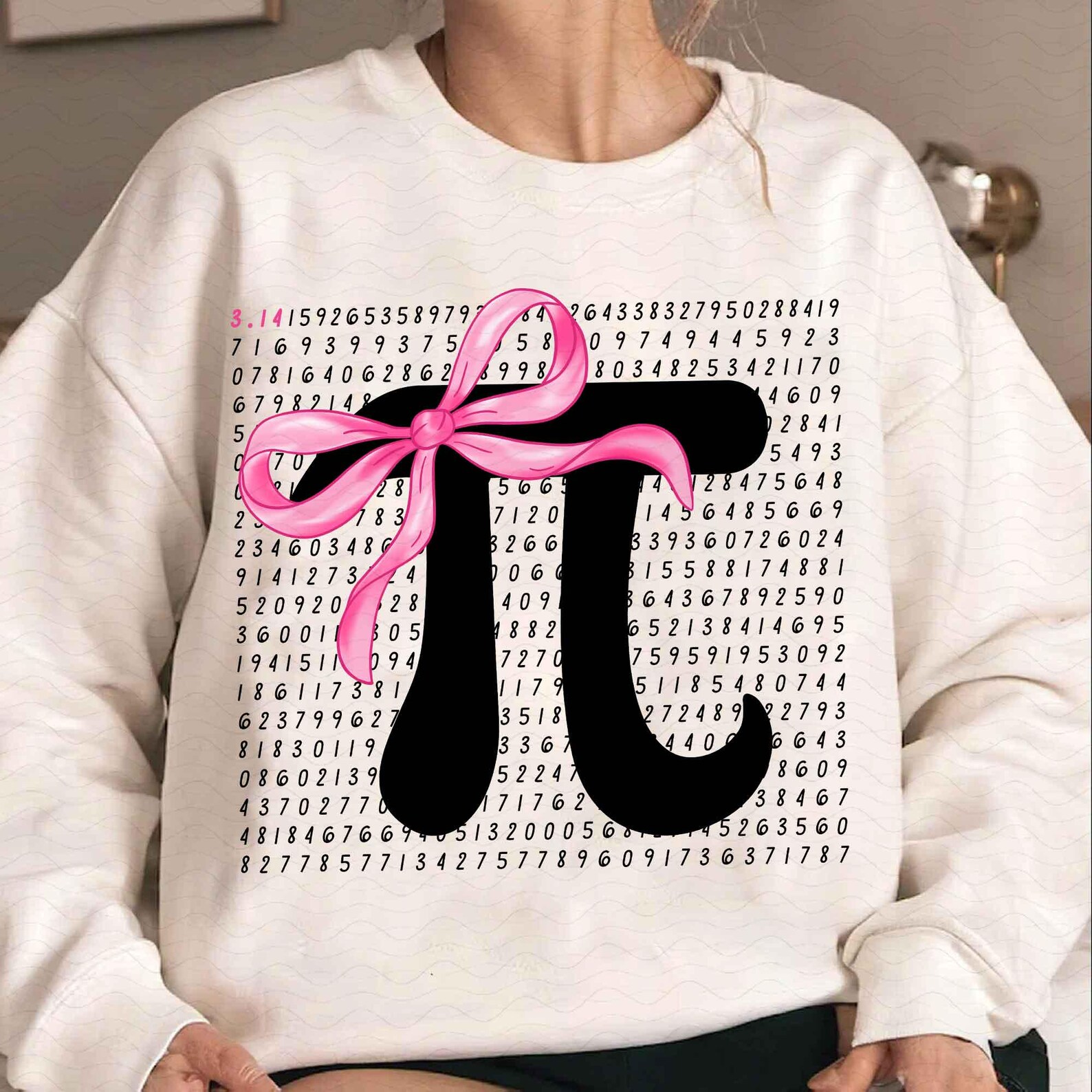Pi Day Coquette PNG, 3.14 Day Png, Teacher Math Png, Pink Bow Pi Day ...