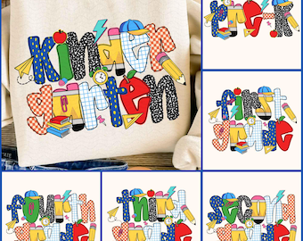 Preppy Back To School Bundle For Boys Bundle PNG, School Boy PNG, Boys Ball Cap Png, Pre-K Kindergarten 1st/2nd 3rd Grade Png Sublimation