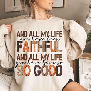 All My Life Faithful Png, Jesus Png, Bible Png, Bible Verse Png Design, Bible Jesus Design, Religious Png, Sublimate Designs Download