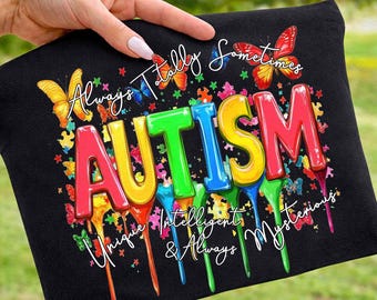 Autism Awareness PNG, ,Inspirational Autism Sublimation Autism Support PNG, Creative Autism Awareness, Positive Autism Png Digital Download