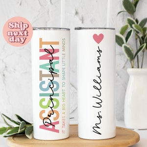 Assistant Principal Tumbler Wrap, Appreciation Gift For Teacher, School Principal Present, End Of School Year Tumbler, (TU-47 AP)