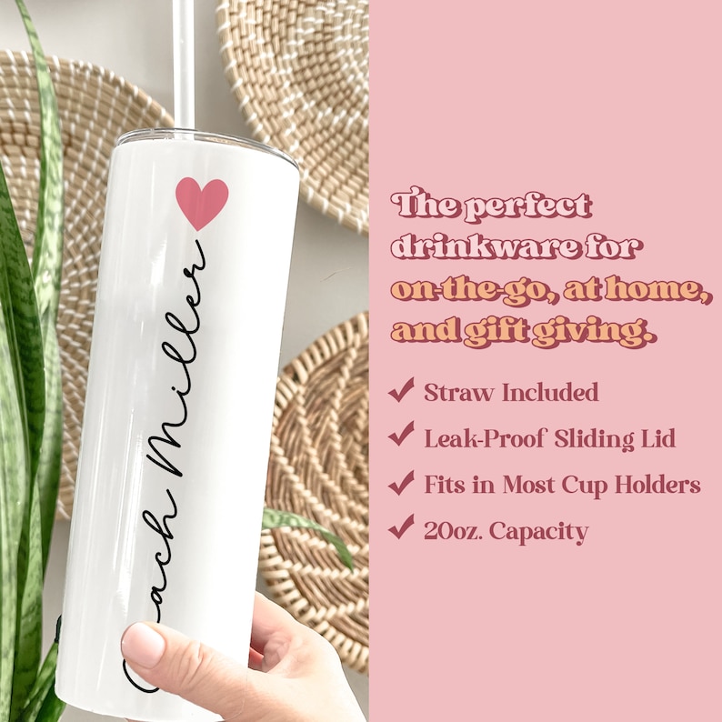 the perfect drinkware for on - the - go, at - home, and