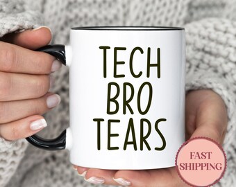 テックブロティアーズマグ - テック業界の女性への面白いギフト、フェミニストコーヒーカップ、テクノロジー愛好家への完璧なクリスマスギフト、同僚へのユニークなギフト
