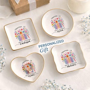 Personalized Chapter 18 Ring Dish | 18th Birthday Gift for Teen Girls (JW-185)