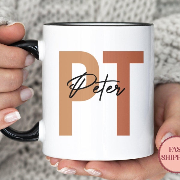 Custom Physical Therapy Mug • Physical Therapist Gift • Personalized PT Mug • Physical Therapy Mug • Gift for Physical Therapist (MU-50PT)