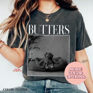 Comfort Colors® Vintage Dog Photo Shirt, Retro Dog Graphic Tee, Funny Dog T-Shirt ( AP-PHO 1)