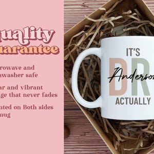 It's Actually Dr Mug, Custom Doctor Mug, Dr Graduation Gift Idea, Personalized Doctor Mug,Occupation Mug, Birthday Gift for Doctor(MU-97 DR) image 3