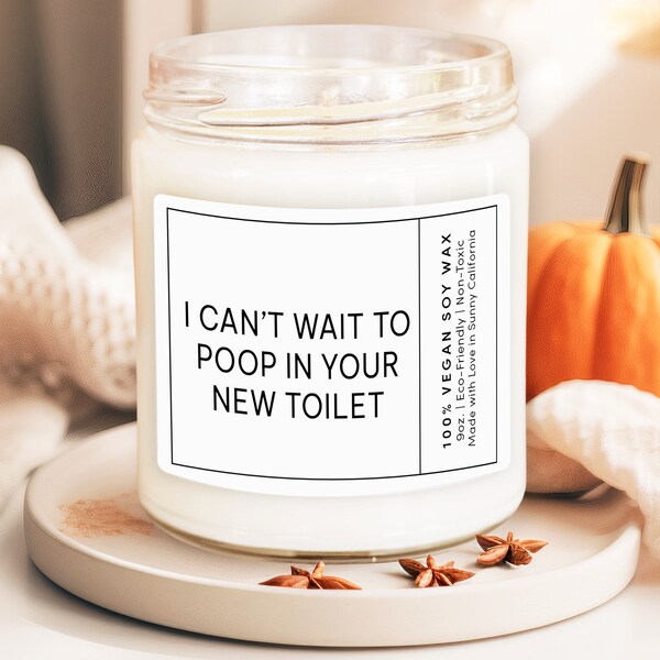 Toilet Candle Etsy