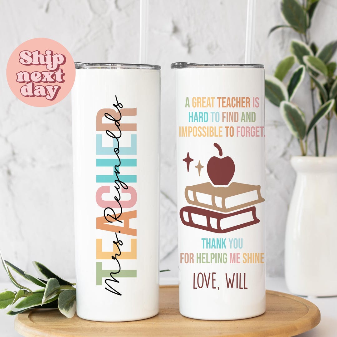 thumbnail image 2 of Personalzed Chrstmas Teacher Mug, Teacher Chrstmas Mug, Cute Teacher 2 of 14