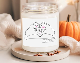 Happy Galentine's Day Candle, Valentijnsdag Cadeau voor beste vriend, Galentines Gifts, Best Friend Candle, Galentines Party, (C-63VAL)