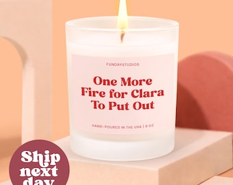 Funny Gift for Boss, Candle for Coworker, Personalized Gift for Work Bestie (PC-4RET)