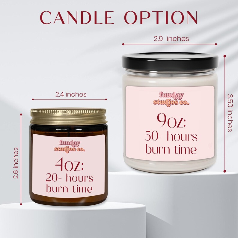 a jar of candles sitting on top of a table