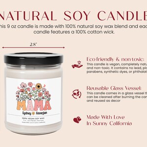 a jar of natural soy candle labeled natural soy candle