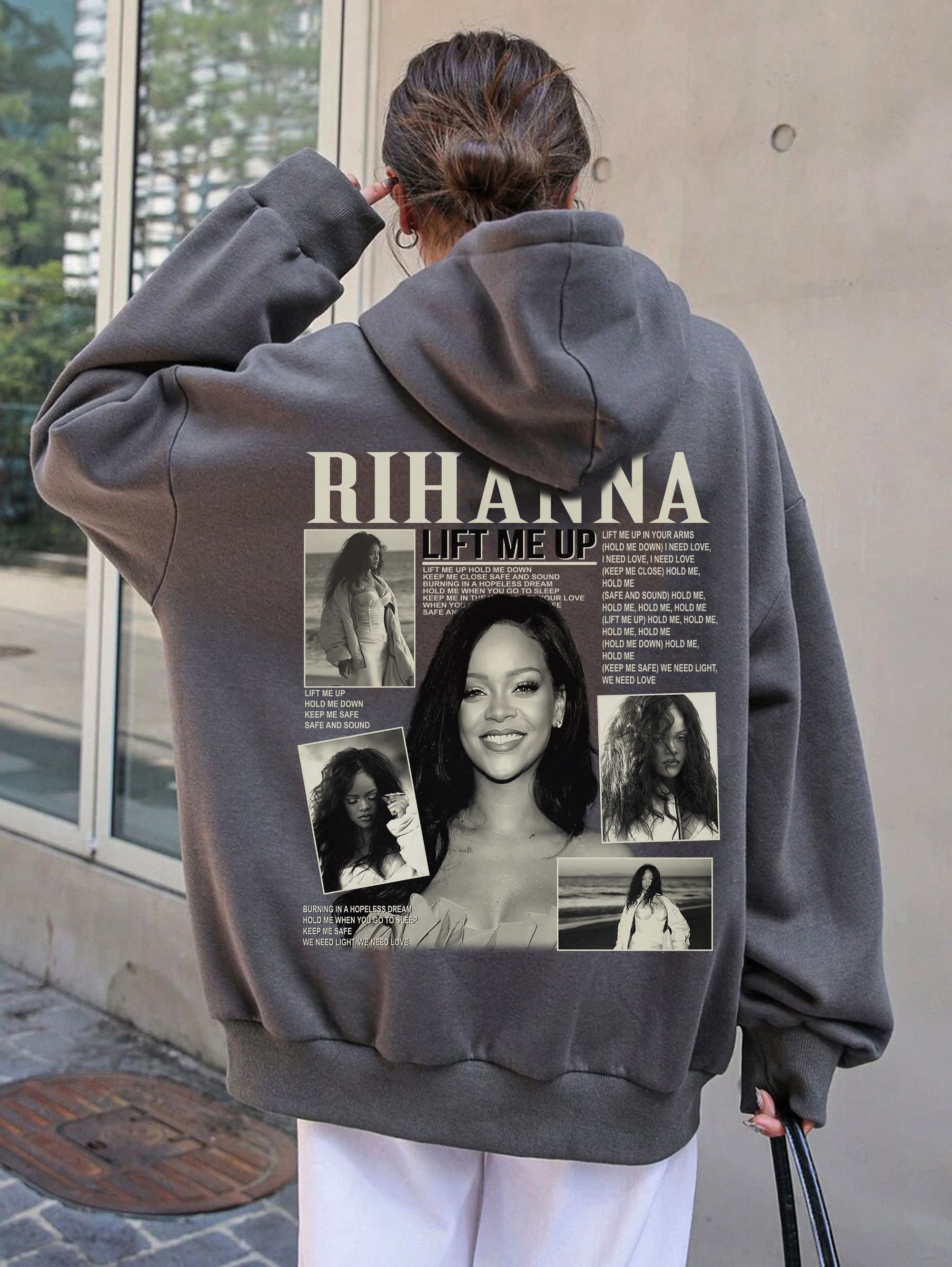 Rihanna's Black Hoodie Costs More Than $1,000