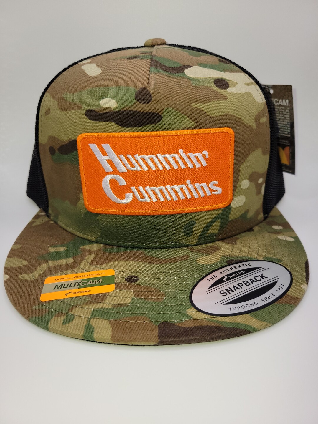 62 Hummin HUMMIN CUMMINS TRUCKER Hat Snapback Flatbill Cap 9 Colors - Etsy