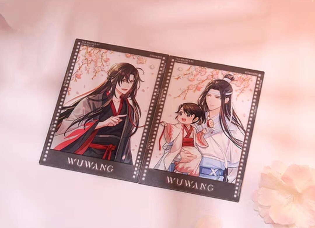 2pcs Anime Mo Dao Zu Shi Lan WangJi Wei WuXian Acrylic Stand