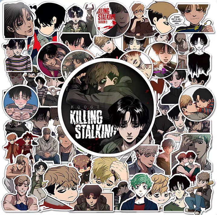 Killing Stalking Oh Sangwoo Apologist Engraved Bar Necklace 