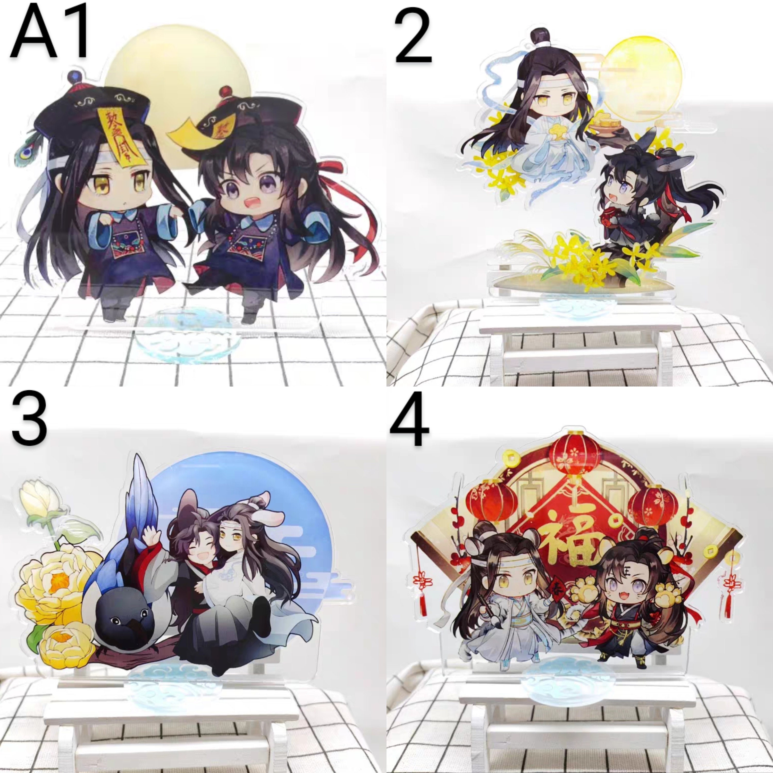 2pcs 5% off】MDZS YouYuan Chibi Standee – CQL Derivs