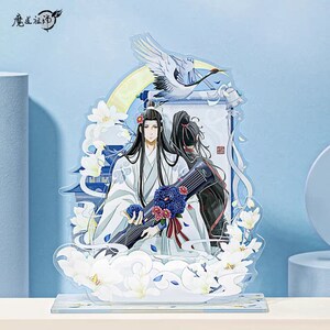 Mo Dao Zu Shi Anime Grandmaster of Demonic Cultivation Wei Wuxian Lan  Wangji Flower Swing Acrylic Stand Figure Desktop Gifts - AliExpress