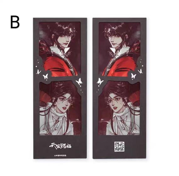 Anime original tian guan ci fu tgcf hua cheng xie lian oficial acrílico 2022  calendário conjunto c - AliExpress