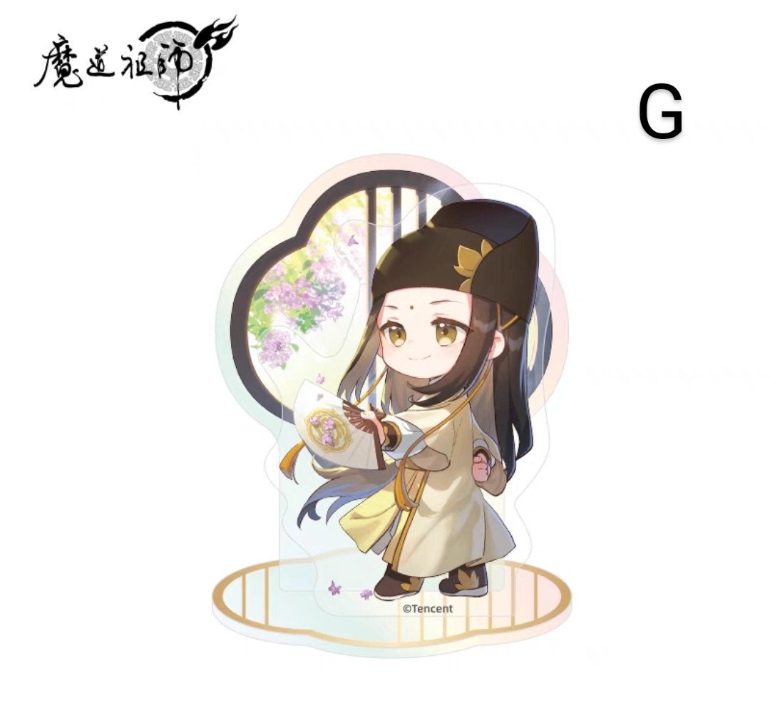 Nan Man She x Mo Dao Zu Shi - Wei Wuxian Lan Wangji Chibi Art Card 300*126mm