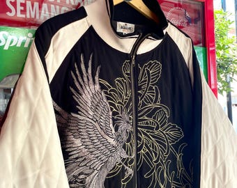 Karakuri Tamashi Vintage Y2K Japan Embroidery Jacket Dragon