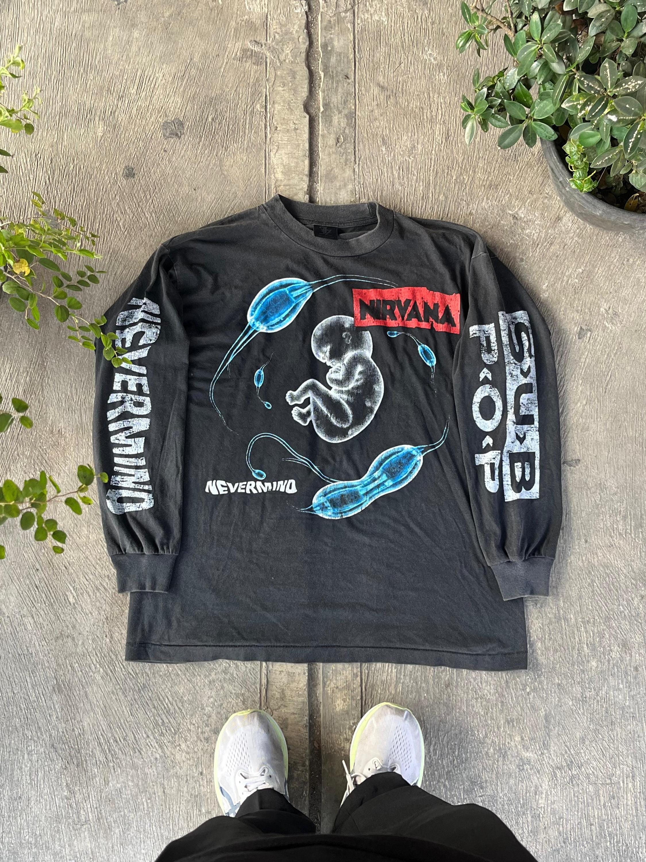 NIRVANA ニルヴァーナ ブート バンドTシャツ バンT | en.DAWS