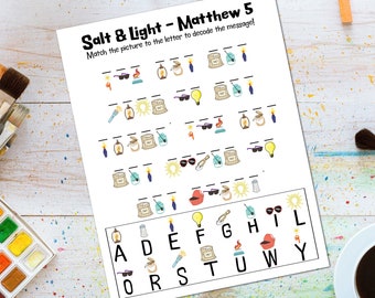 Salt and Light Decoder - Matthew 5