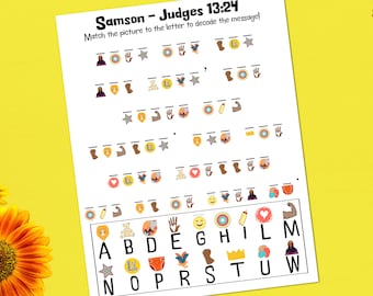 Samson - Judges 13:24 Decoder