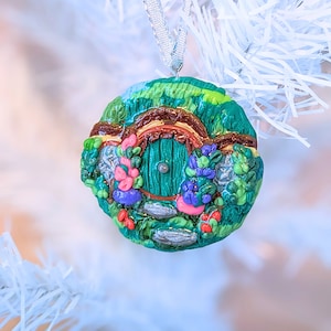 Fairyland Door Clay Ornament Magical Ornament Fantasy door Home Decor Fantasy door Necklace