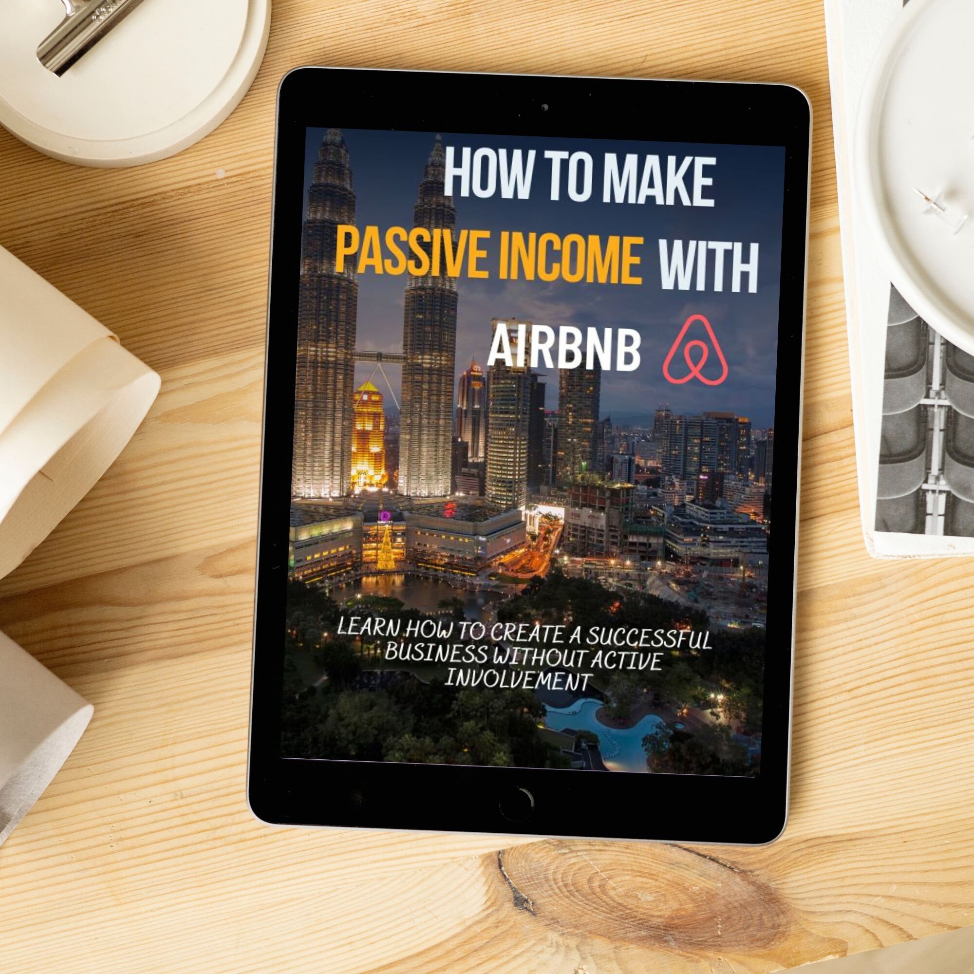 How to Make Passive Income With Airbnb Ebook Downloadable & Printable |the  Airbnb Money Maker | Airbnb Success | Passive Income | PDF Files - Etsy