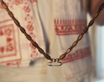 Collana Tulsi Kunti Mala pura con Narasimha Kavacha di Mayapur. Per la massima protezione e benedizioni da Radha e Krishna. #53