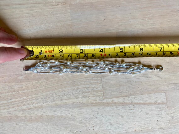 Estate Bracelets all 3 Sterling silver gemstone b… - image 8