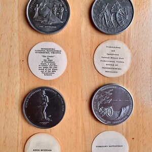Battle Medallions - 4 Collectible coins