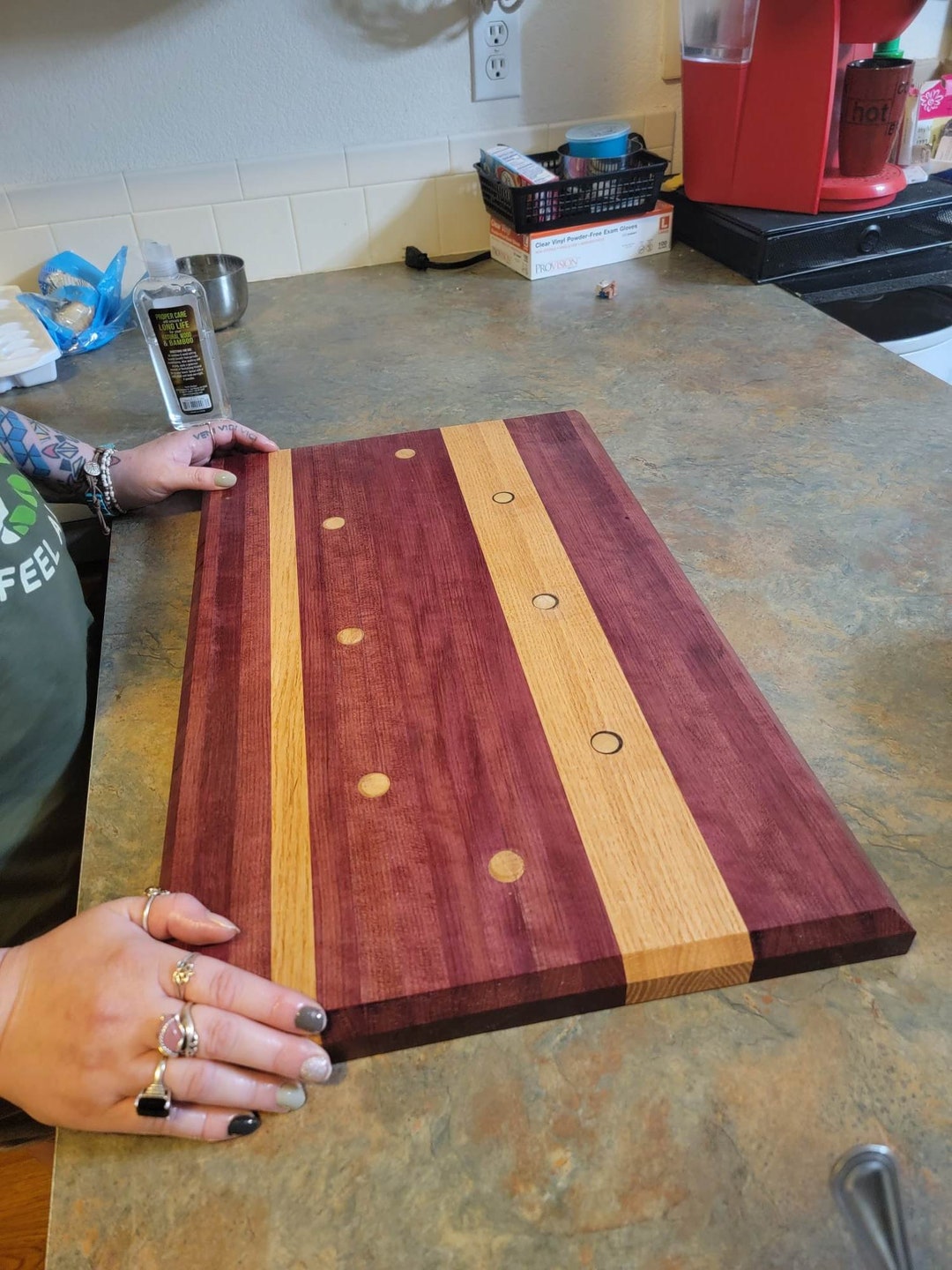 Exotic Wood Cutting Boards Etsy