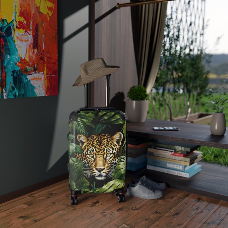 Leopard Luxe Collection: Luggage, Jungle Adventure Travel Suitcase ...