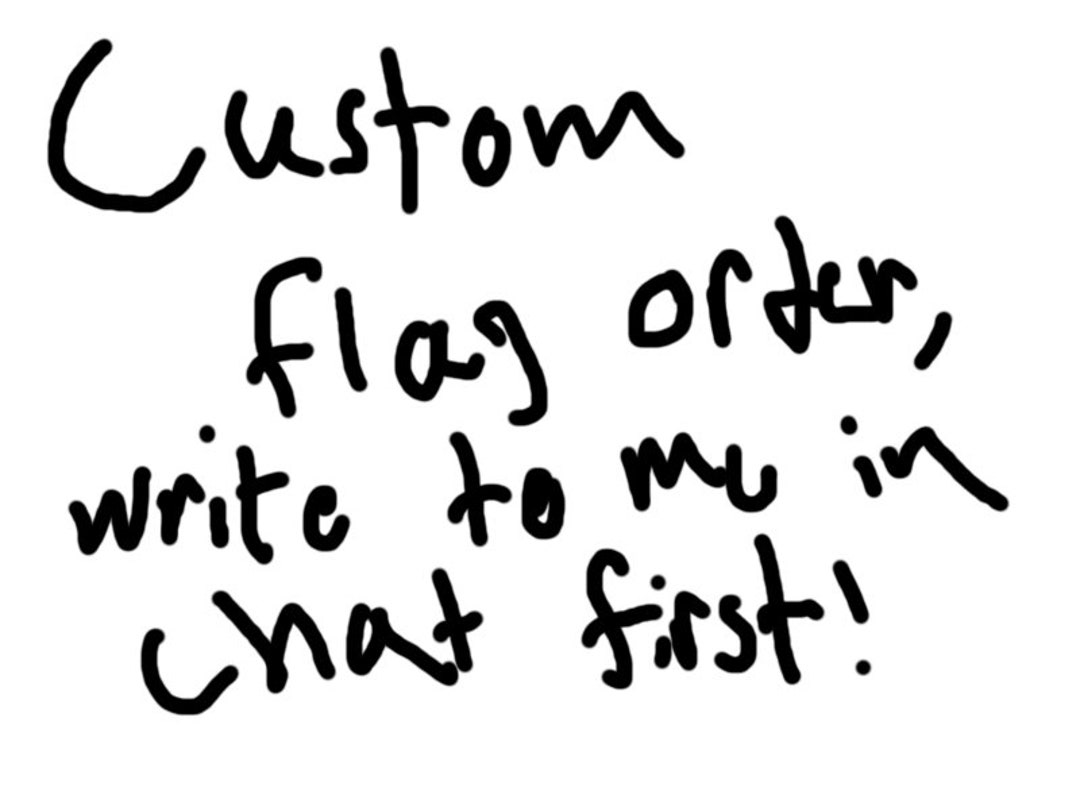 Custom Flag Order Etsy