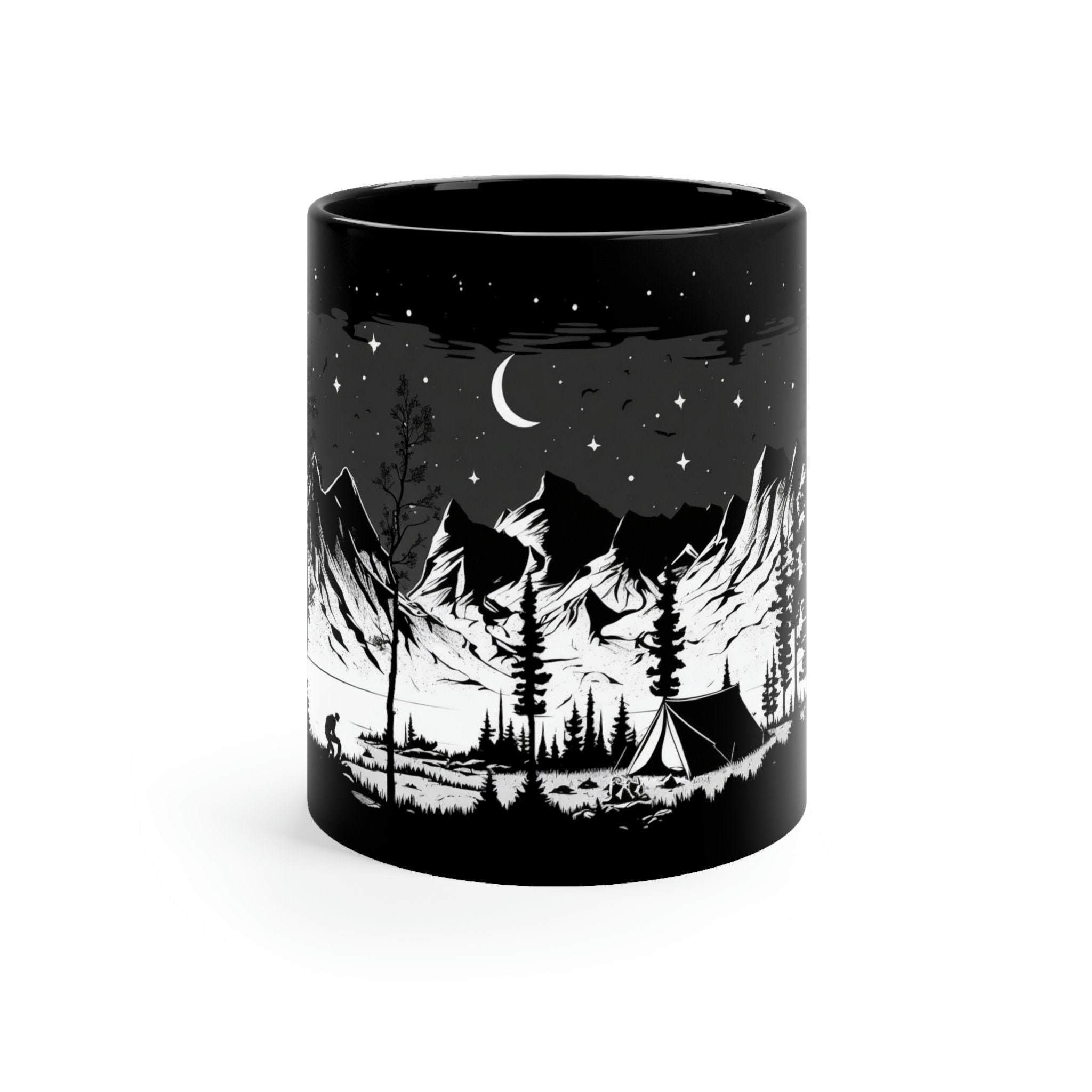Outdoor Camping Mug Backpacking Mug Campfire Coffee Mug Nature Wildlife
