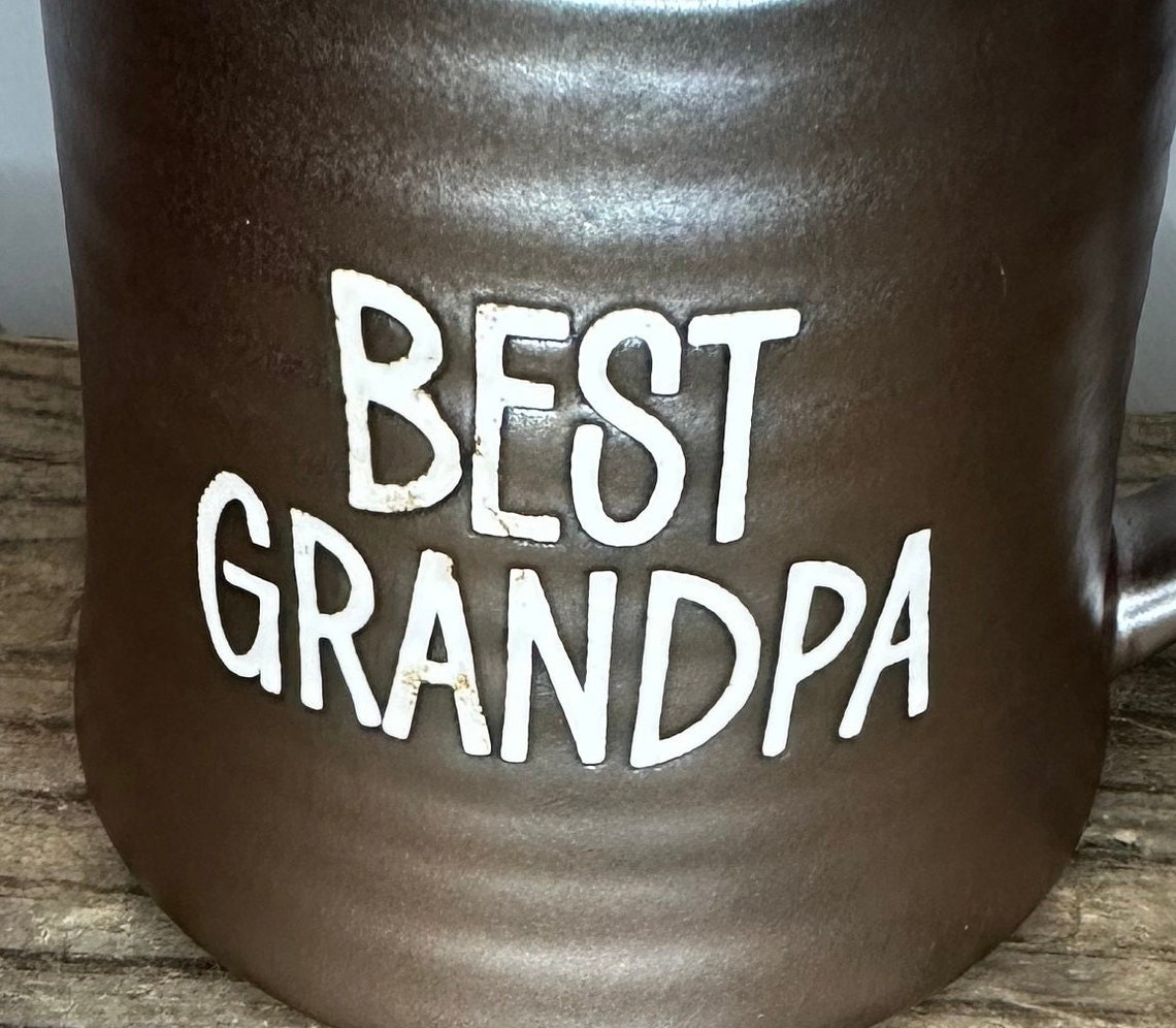 Hallmark best Grandpa Wide Bottom Coffee Mug Etsy