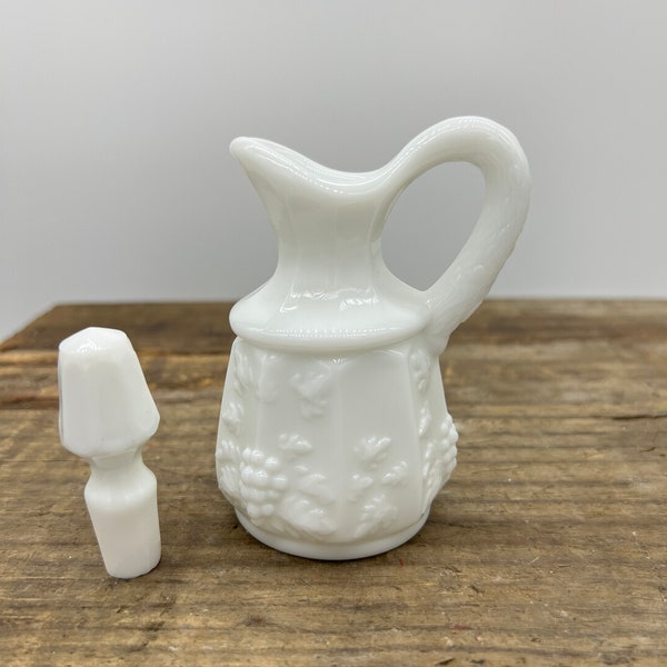Milk Glass Cruets Etsy