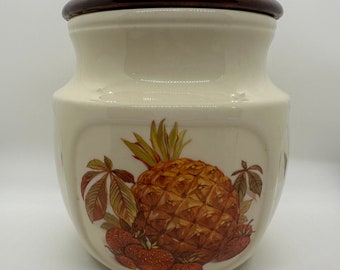 Vintage McCoy Cookie Jar Fruit Festival - Pineapple and Strawberries