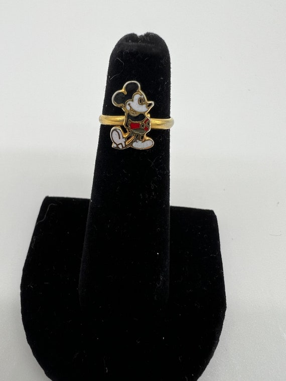 Walt Disney 1970s Mickey Mouse Ring