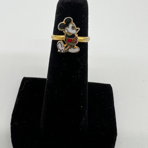 Walt Disney 1970s Mickey Mouse Ring